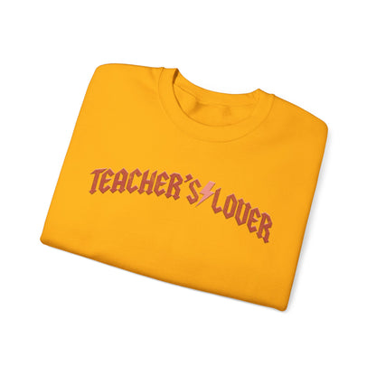 Retro Teacher's Lover Sweatshirt, Valentine's Day Sweatshirt, Pink Valentines Day Teacher Shirts, Valentine for Teacher's Lover Gift, SW1311