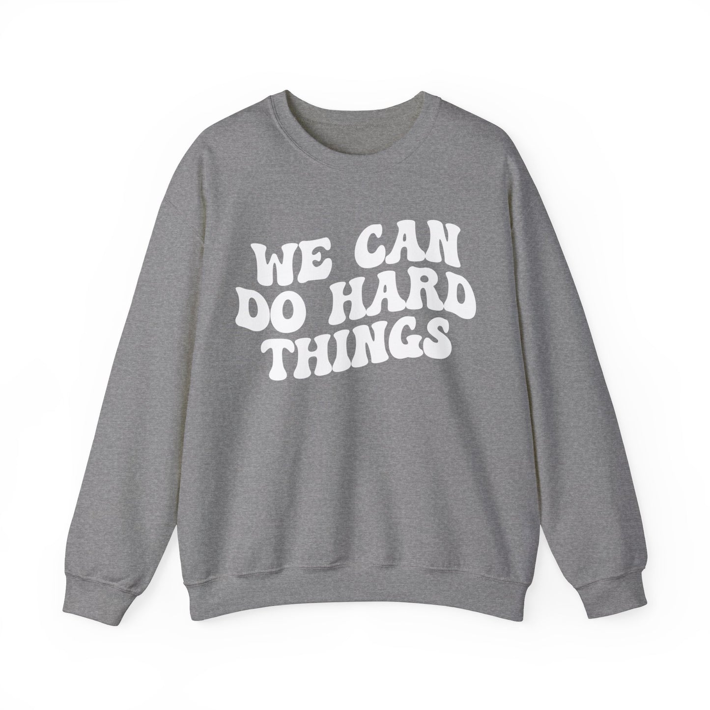 We Can Do Hard Things Sweatshirt, Take a Risk Sweatshirt, Strive Hard, State Testing Sweatshirt, Inspirational Sweatshirt for Women, S1468