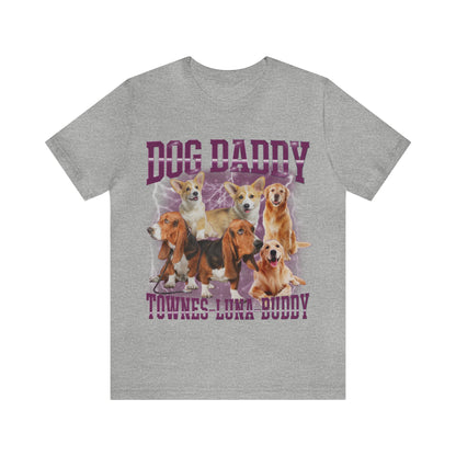 Retro Custom Bootleg Dog Daddy Shirt, Retro Custom Bootleg Rap Tee Dog, Custom Rap Tee Cat Lover, Vintage Graphic 90s Tshirt, Dog dad, T1420