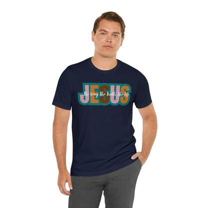 Retro Christian Tshirt, Jesus Tee for Christian Apparel, Christian Shirt for Women, T255