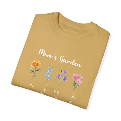 Custom Birth Month Flowers Shirt, Custom Moms Garden Shirt, Grandmas Garden Sign Shirt, Birth Month Flower Shirt Birth Flower Shirt,8 CC1611
