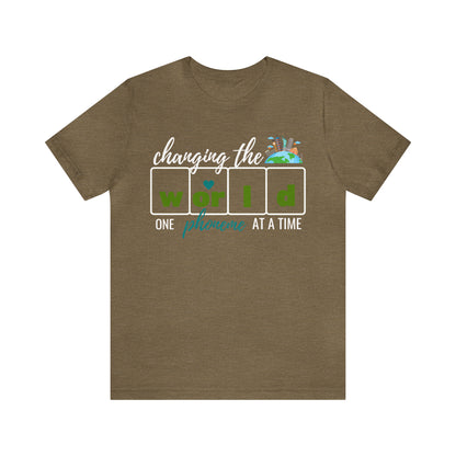 Changing the World One Phoneme at a Time, Science of Reading Shirt, Orthographic Mapping, I Teach Kids to Read Shirt, T241