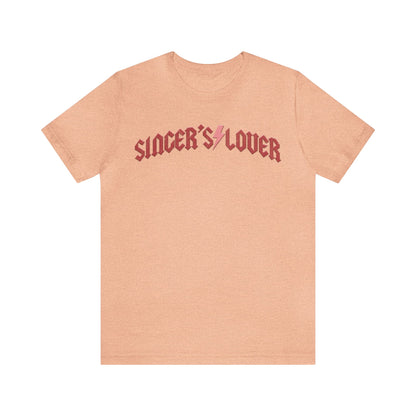 Retro Singer's Lover Shirt, Valentine's Day Shirt, Pink Valentines Day Teacher Shirts, Valentine for Teacher's Lover Gift, T1312