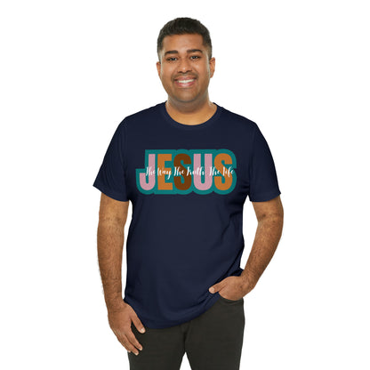 Retro Christian Tshirt, Jesus Tee for Christian Apparel, Christian Shirt for Women, T255