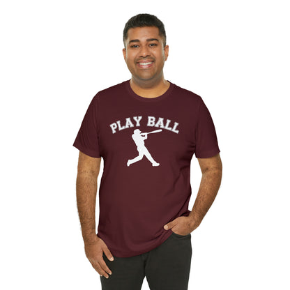 Baseball Game Fan Shirt for Her, Play Ball Shirt, Game Day Shirt, Cute Baseball Shirt for Women, Baseball Shirt for Women, T395