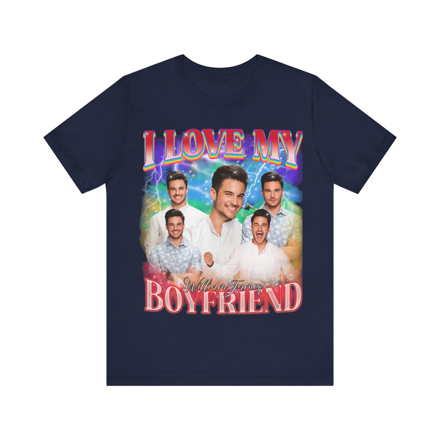 I Love My Boyfriend LGBTQIA+ Pride Shirt, Custom Bootleg Rap Tee Gay Rights Gift Equality Shirt LGBTQ Supporter Shirt Rainbow Shirt, T1632