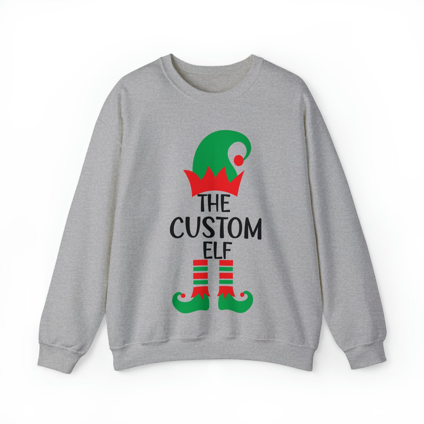 Custom The Elf Sweatshirt, Christmas Elf Sweatshirt, Christmas Family Matching, Christmas Family Matching, Funny Christmas Sweatshirt, S869