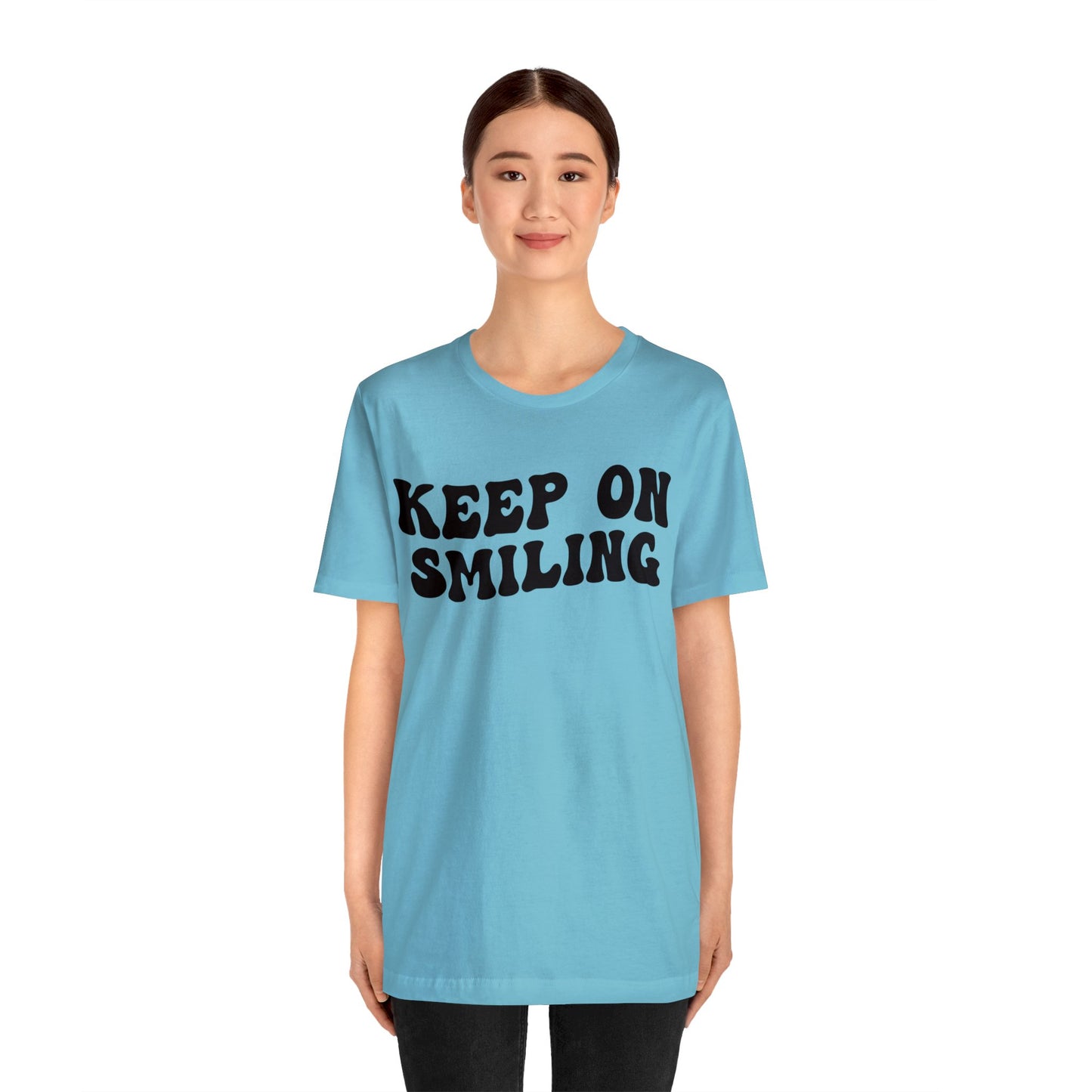 Keep On Smiling Shirt, Encouragement Shirt, Christian Mom Shirt, Positivity Shirt, Be Kind Shirt, Motivational Shirt, T1293