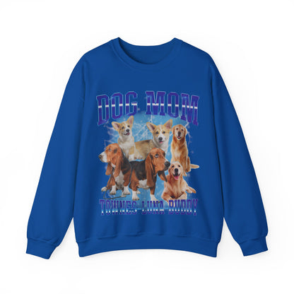 Custom Retro Dog Bootleg Sweatshirt, Dog Mom Sweatshirt, Dog Bootleg Retro 90's Sweatshirt, Custom Pet Photo, Custom Pet Portrait, S1428