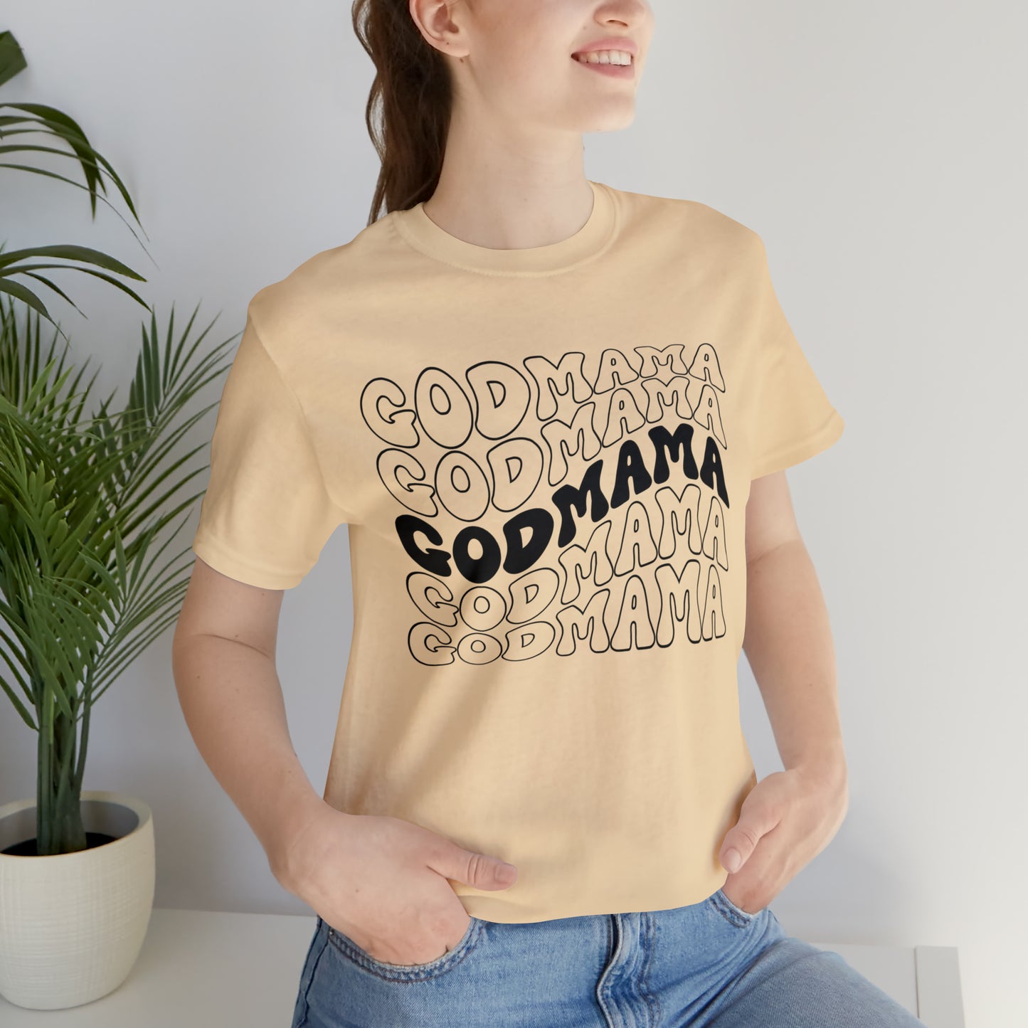 Retro Godmother Shirt for Mother's Day, Godmother Gift from Goddaughter, Cute Godmama Gift for Baptism, God Mother Proposal, T251