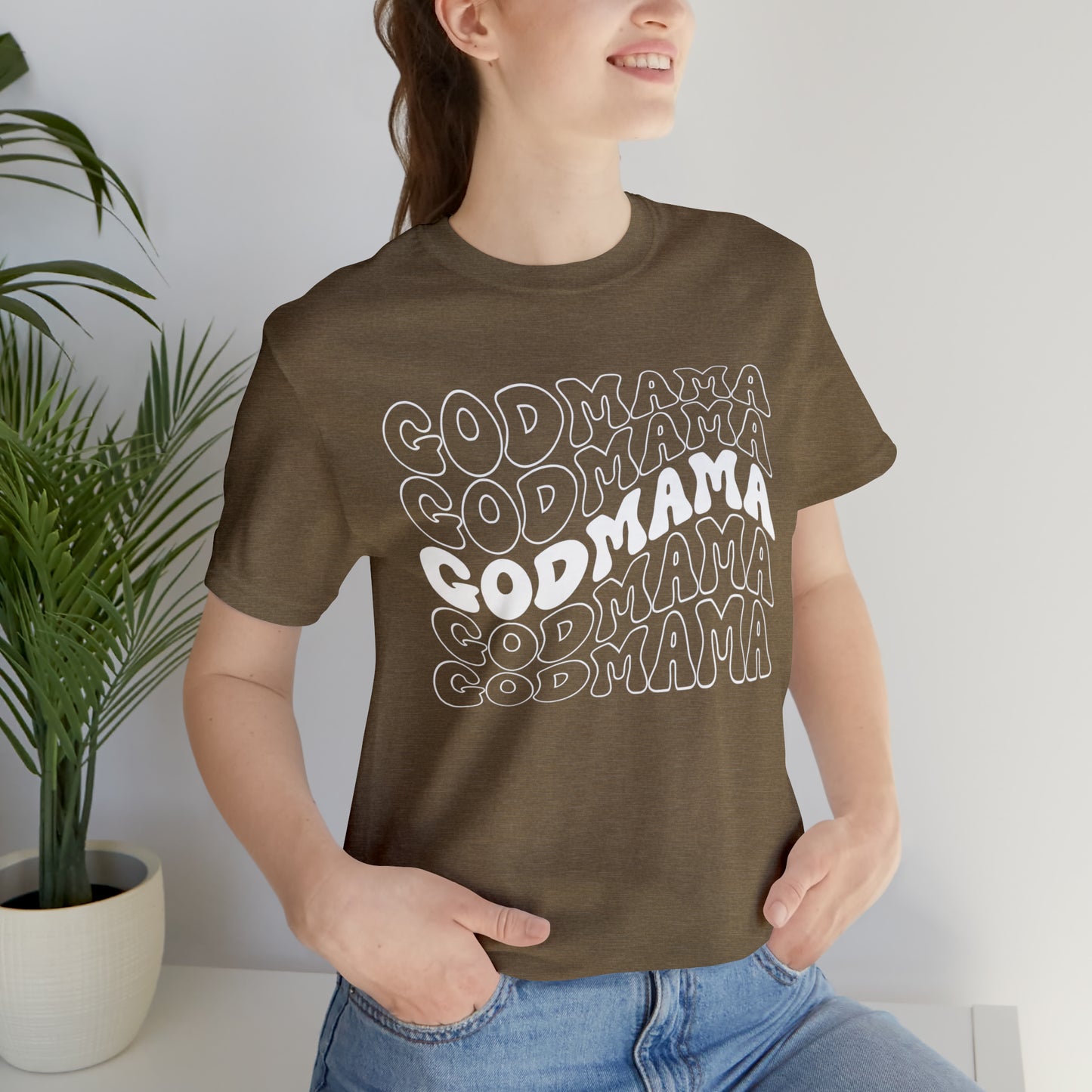 Retro Godmother Shirt for Mother's Day, Godmother Gift from Goddaughter, Cute Godmama Gift for Baptism, God Mother Proposal, T251