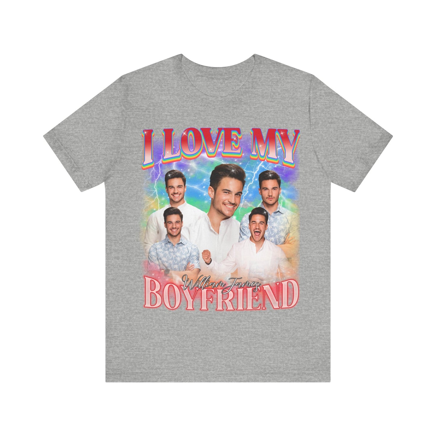 I Love My Boyfriend LGBTQIA+ Pride Shirt, Custom Bootleg Rap Tee Gay Rights Gift Equality Shirt LGBTQ Supporter Shirt Rainbow Shirt, T1632