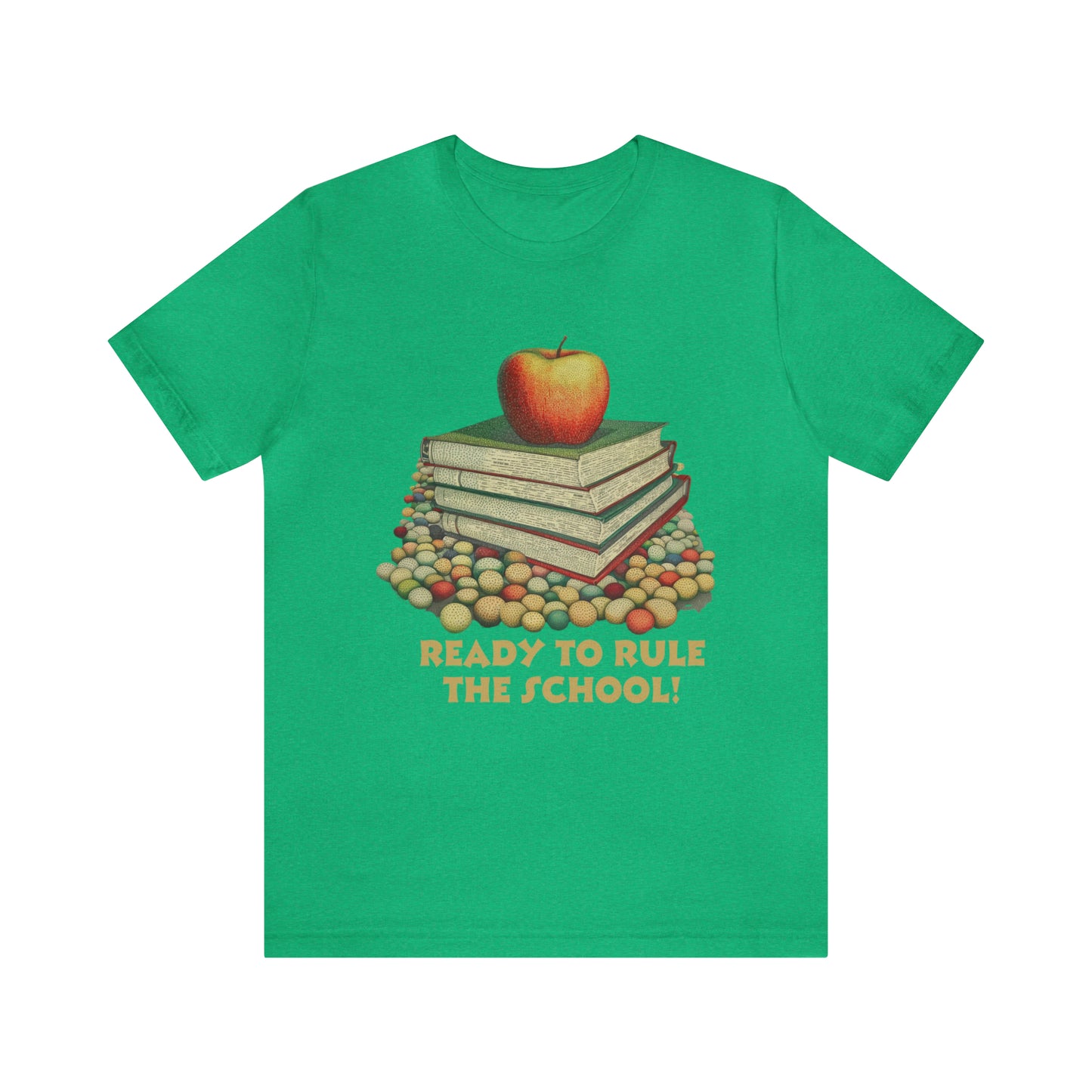 Back to school shirt funny for student - Ready to rule the school, T152