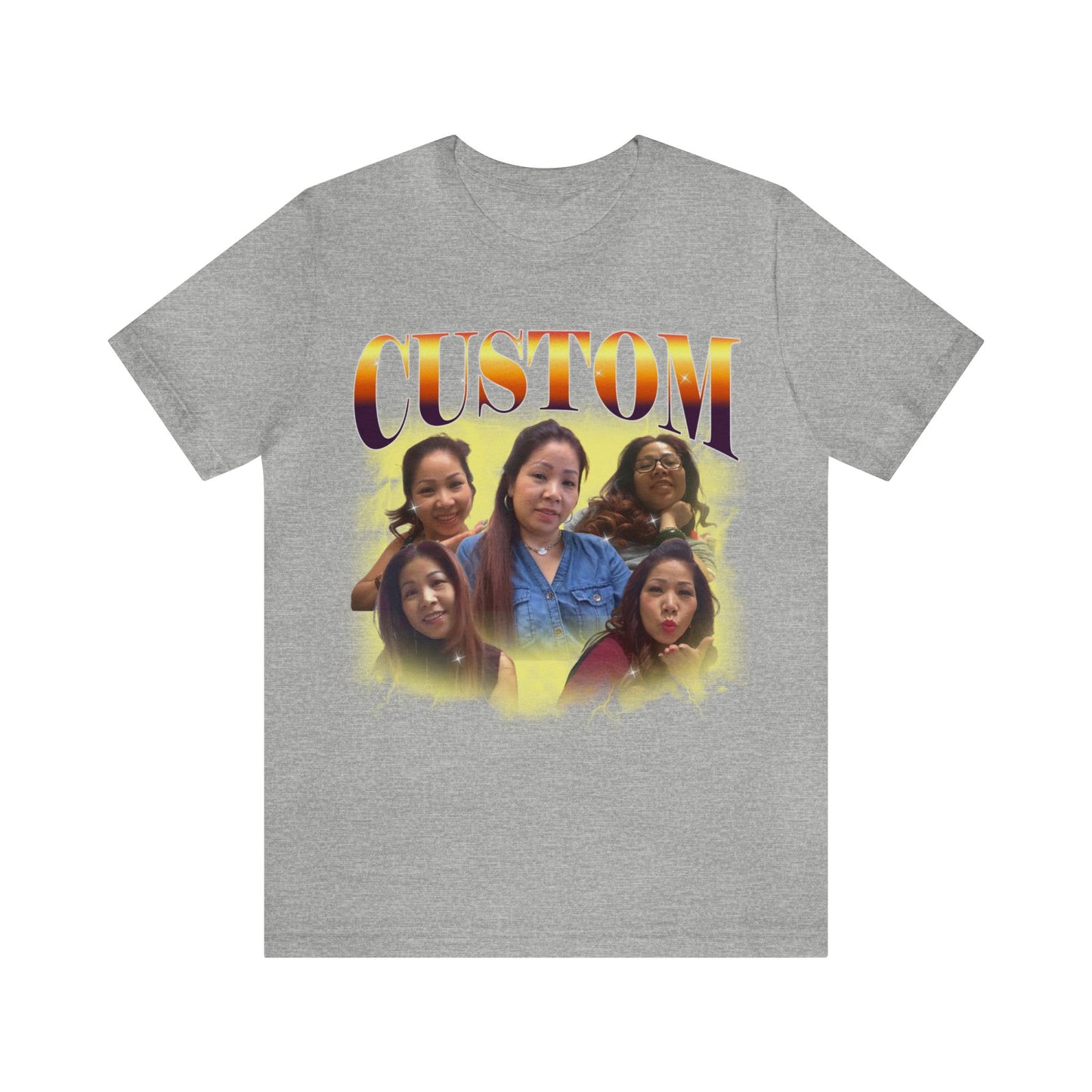 Custom Your Own Bootleg Tee, Retro Custom Bootleg Rap Tee, Custom Your Photo, Insert Your Design, Vintage Graphic 90s Tshirt, T1387