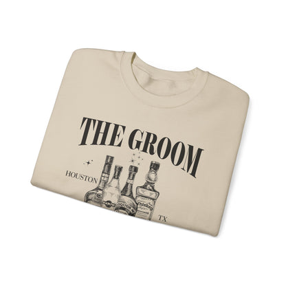 The Groom Bachelor Party Sweatshirt, Groomsmen Sweatshirt, Custom Bachelor Party Gifts, Funny Bachelor Sweatshirt, Group Sweatshirt, S1555