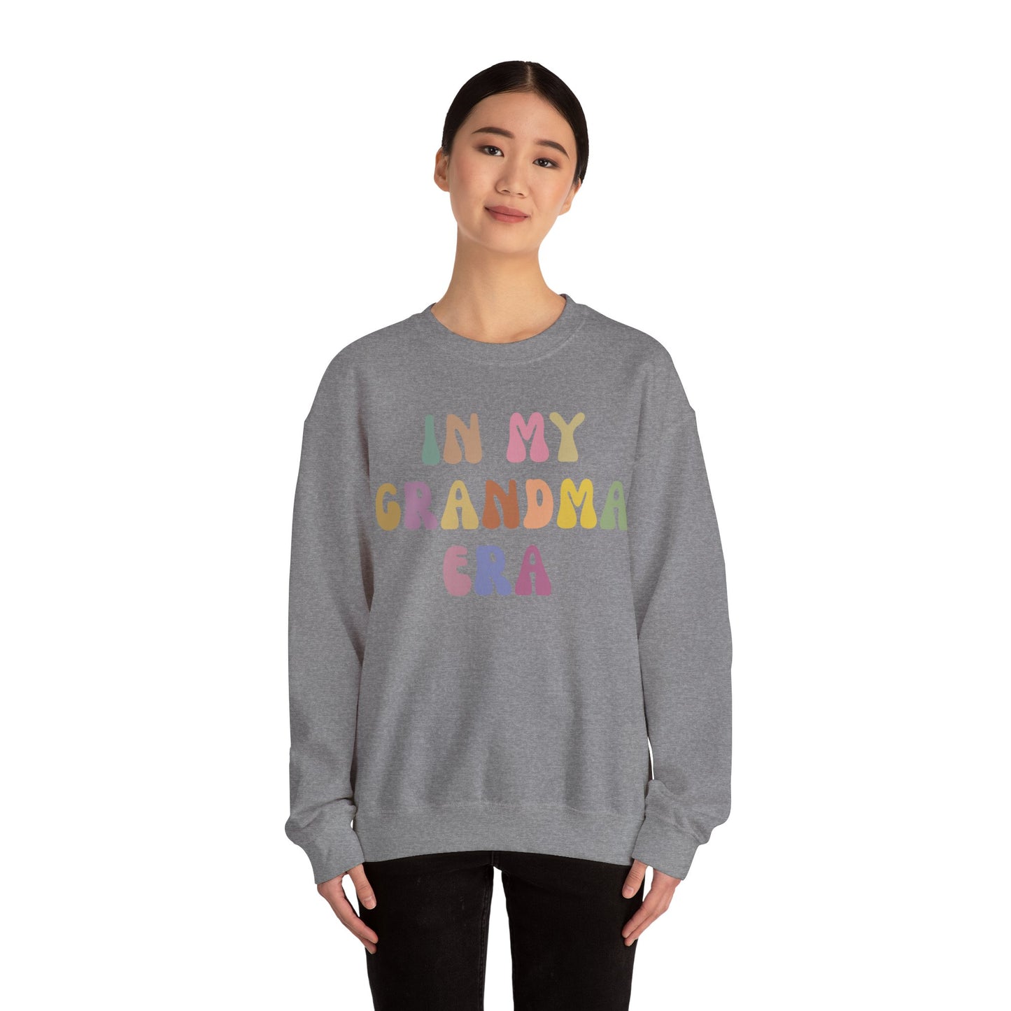 In My Grandma Era Sweatshirt Cool Grandma Sweatshirt, Proud New Grandma Sweatshirt, Funny Grandma Sweatshirt, Best Grandma Sweatshirt, S1116