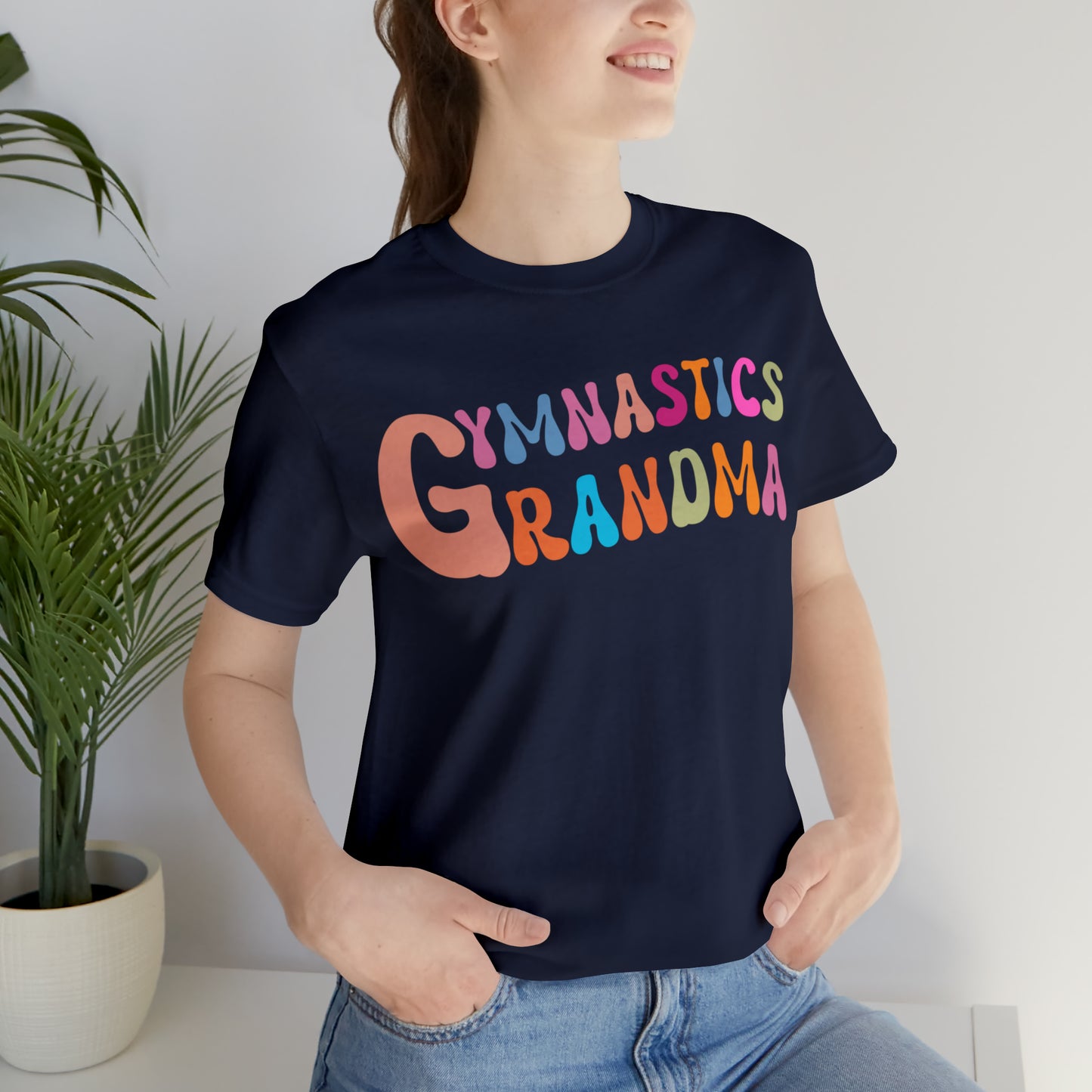 Retro Gymnastic Grandma Shirt, Gymnastic Grandma Shirt, Sports Grandma Shirt, Cute Gymnastic Shirt for Grandma, T487