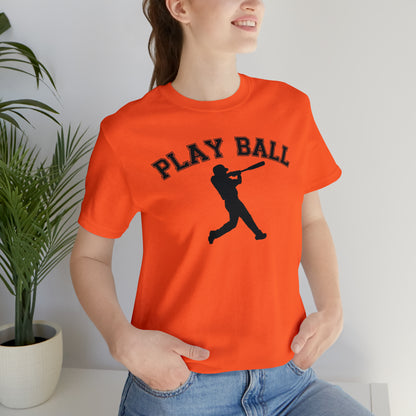 Baseball Game Fan Shirt for Her, Play Ball Shirt, Game Day Shirt, Cute Baseball Shirt for Women, Baseball Shirt for Women, T394