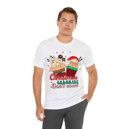 Christmas Calories Don't Count Shirt, Funny Christmas Shirt, Christmas Gift, Xmas calories shirt, Christmas calories, T871