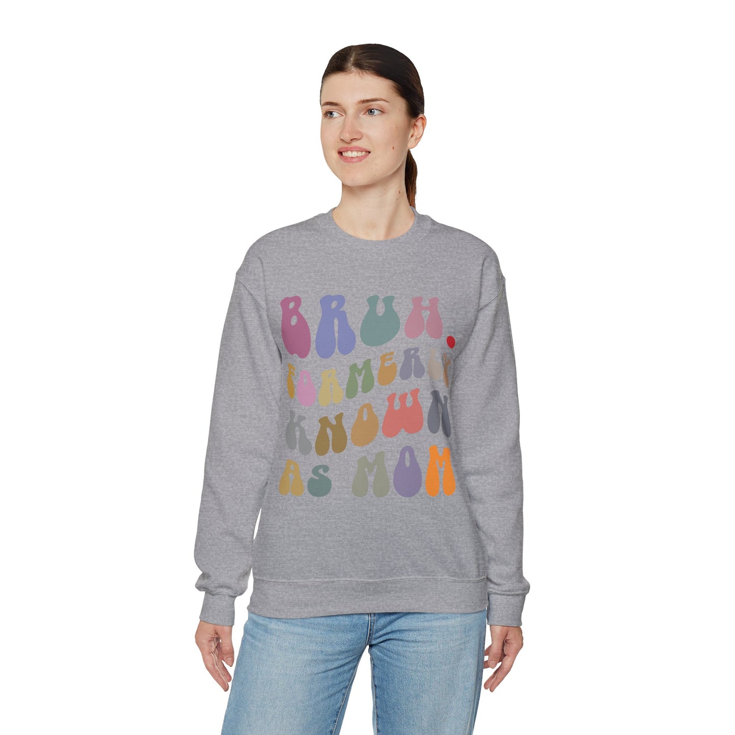 Bruh Formerly Known As Mom Sweatshirt, Mom Mommy Bruh, Christmas mom sweatshirt, Bruh Mom Shirt, Sarcastic Mom sweatshirt, S1217