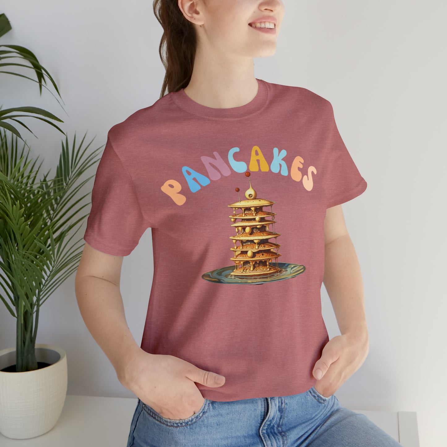 Pancakes Shirt, Pastry Chef Shirt, Baking Mom Shirt, Retro Pancakes Shirt, Pancake Lover Shirt, T273