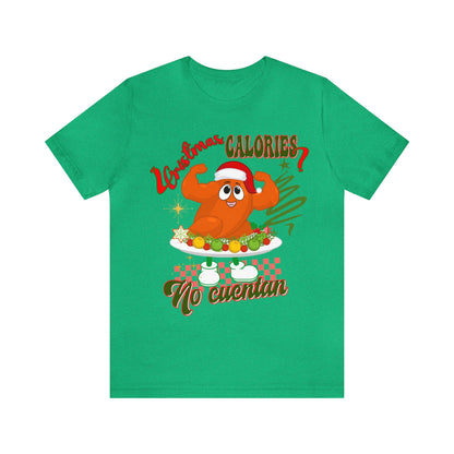 Christmas Calories No Cuentan Shirt, Feliz Navidad Shirt, Christmas Gifts, New Year Shirt, Spanish Christmas Shirt, Holiday Sweaters, T876