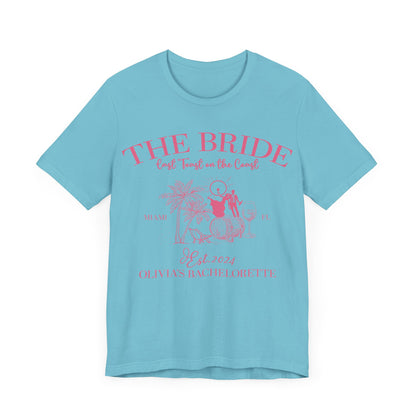 Last Toast on the Coast Beach Bachelorette Party Shirt, Custom Bachelorette Shirts, Bride Shirt, Bridesmaids Shirt, Social Club Shirt, T1604