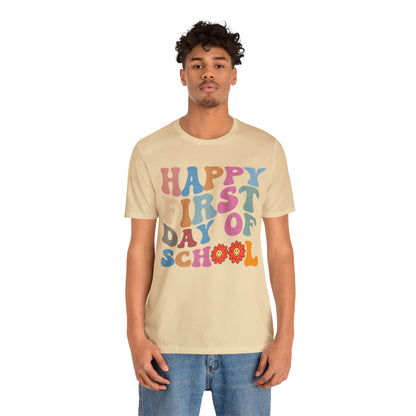 First Day of Class Shirt, Happy First Day Of School Shirt, Back To School Shirt, Retro Teacher Shirt, T502