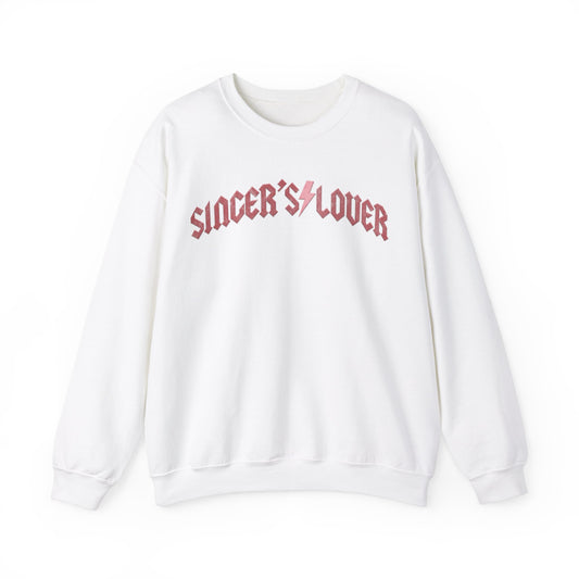Retro Singer's Lover Sweatshirt, Valentine's Day Sweatshirt, Pink Valentines Day Teacher Shirts, Valentine for Teacher's Lover Gift, S1312