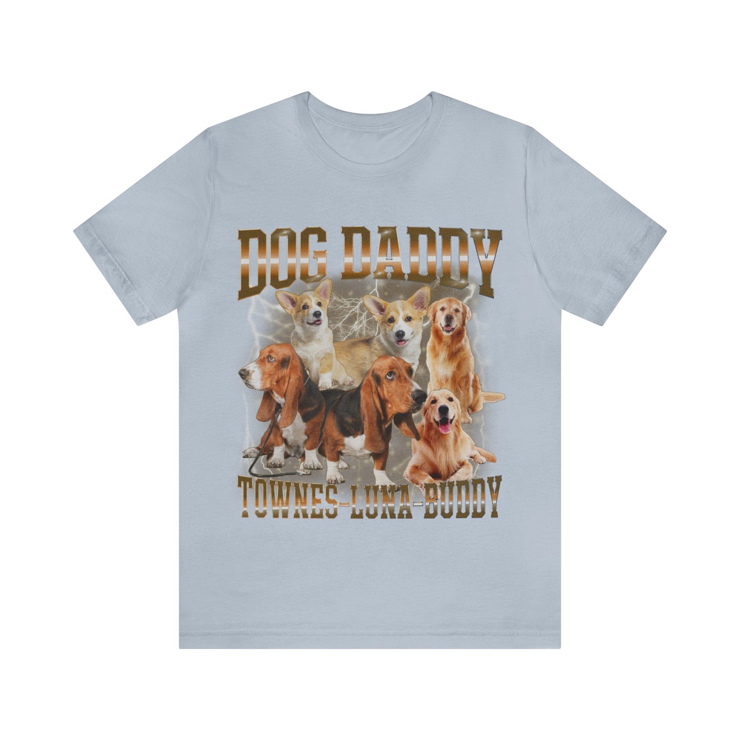 Retro Custom Bootleg Dog Daddy Shirt, Retro Custom Bootleg Rap Tee Dog, Custom Rap Tee Cat Lover, Vintage Graphic 90s Tshirt, Dog dad, T1417