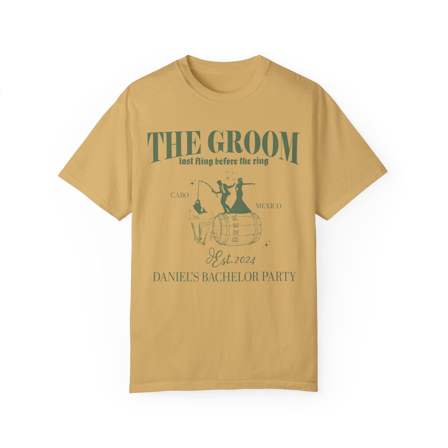 The Groom Bachelor Party Shirts, Last Fling Before The Ring Groom Shirt, Group Bachelor Shirt, Fishing Bachelor Party Shirt, 20 CC1604