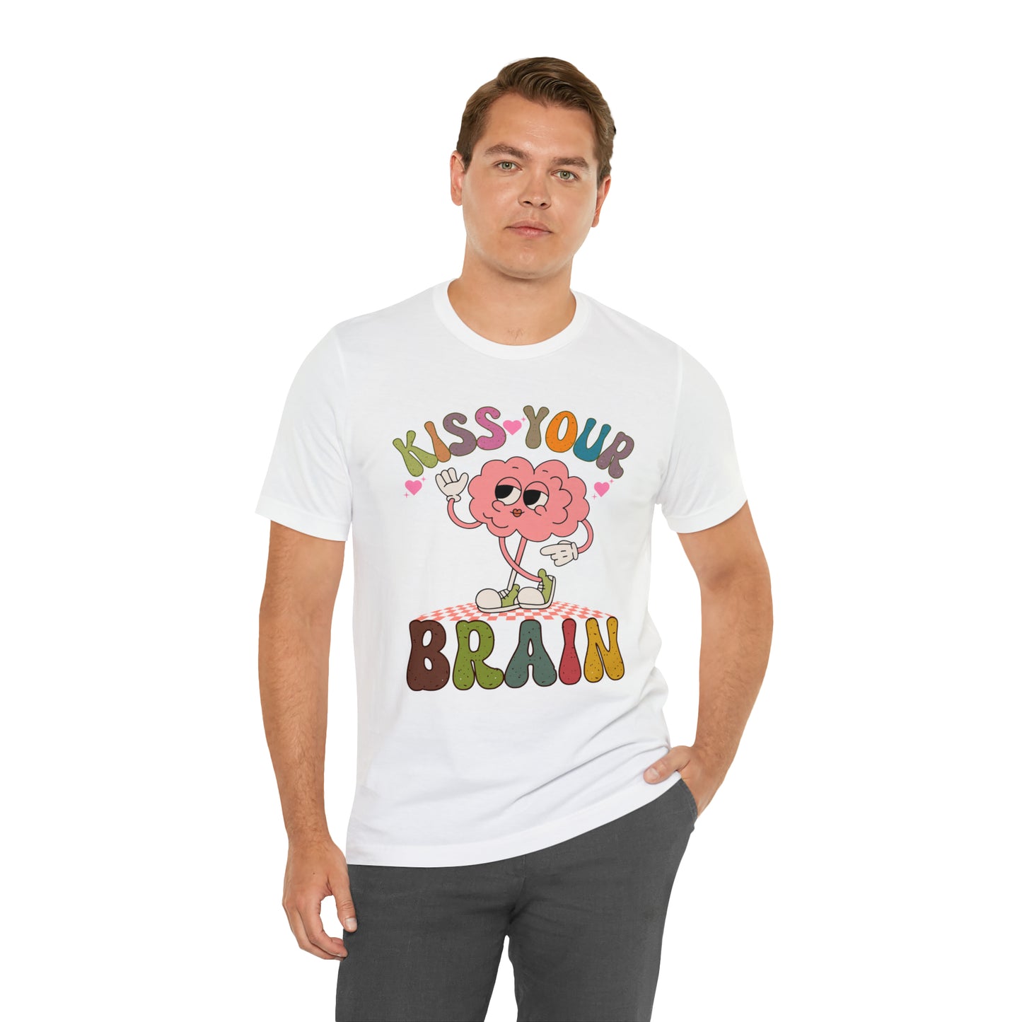 Kiss your brain shirt, Brain Surgery Shirt, Cancer Awareness Shirt, Brain Cancer Support, Brain Tumor Awareness Shirt, T832