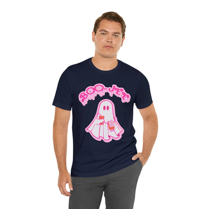 Boo Jee Shirt, Pink Ghost Boo Jee Shirt, Spooky Ghost Shirt, Spooky Season Ghost Shirt, Spooky Vibes Shirt, Halloween Ghost Shirt, T835