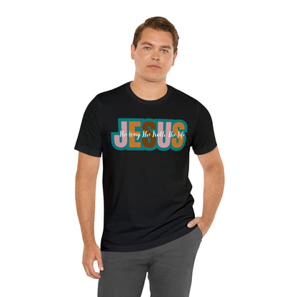 Retro Christian Tshirt, Jesus Tee for Christian Apparel, Christian Shirt for Women, T255