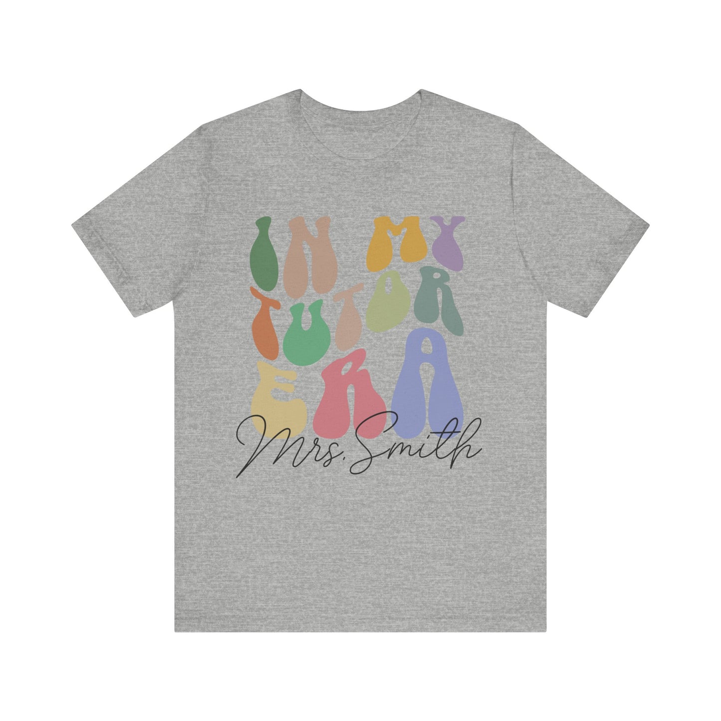 Personalized In My Tutor Era Shirt, Custom School Tutor Shirt, Best Tutor Shirt, Favorite Teacher Shirt, Teacher's Day Gift, T1099