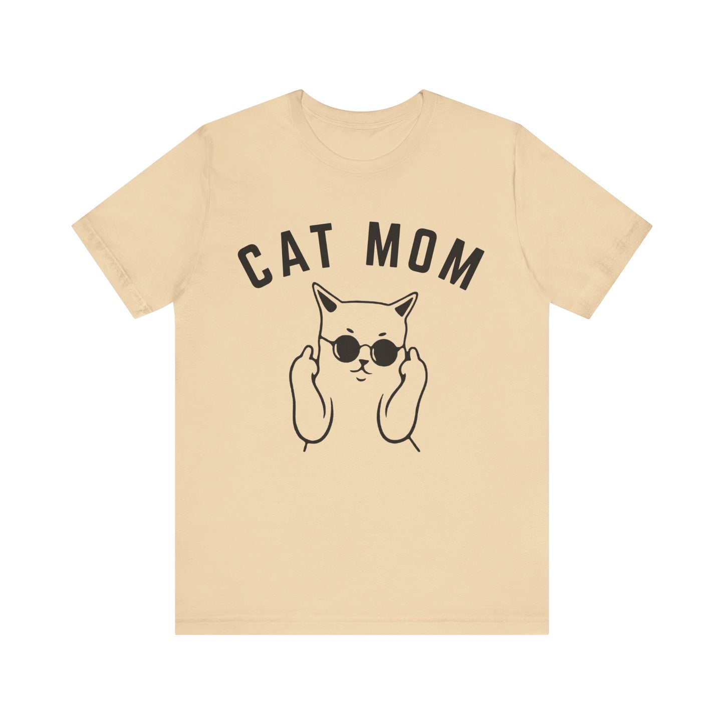 Cat Mom Shirt, Funny Pet Lover Tshirt for Her, Cat Mama T Shirt for Mom Gift from Kids, Cat T-Shirt Gift for Women, Cat Lover Tee, T1111