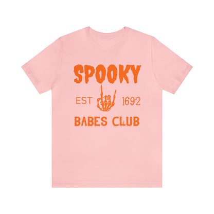 Spooky Skeleton Halloween Shirt, Fall Shirts for Women, Vintage Halloweem Sweatshirt, T599