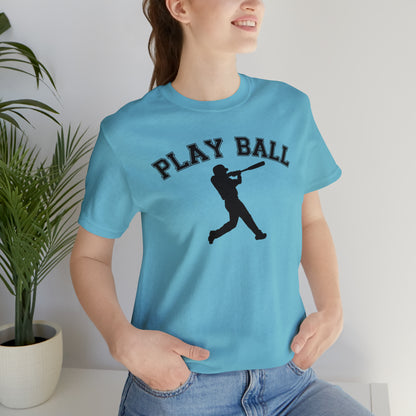 Baseball Game Fan Shirt for Her, Play Ball Shirt, Game Day Shirt, Cute Baseball Shirt for Women, Baseball Shirt for Women, T394