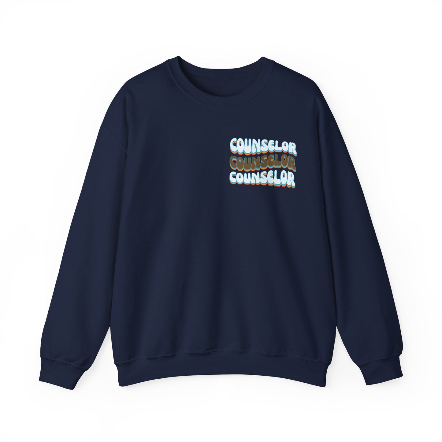 Counselor Sweatshirt, School Counselor Retro Sweatshirt, Therapists Sweatshirt, Psychologist Sweatshirt Guidance Counselor Sweatshirt, S1519