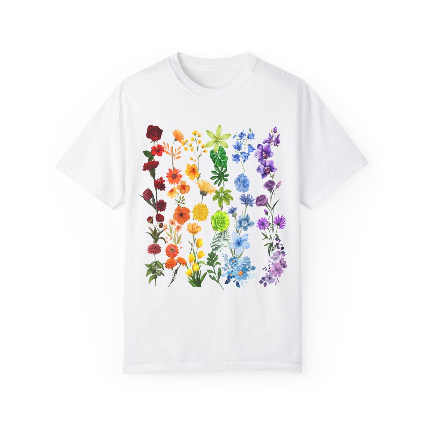 Pride Flowers Shirt, LGBTQIA+ Pride Shirt, Pride Month Shirt, Gay Rights Gift, Equality Shirt, LGBTQIA Supporter Shirt, Proud Shirt, CC1618