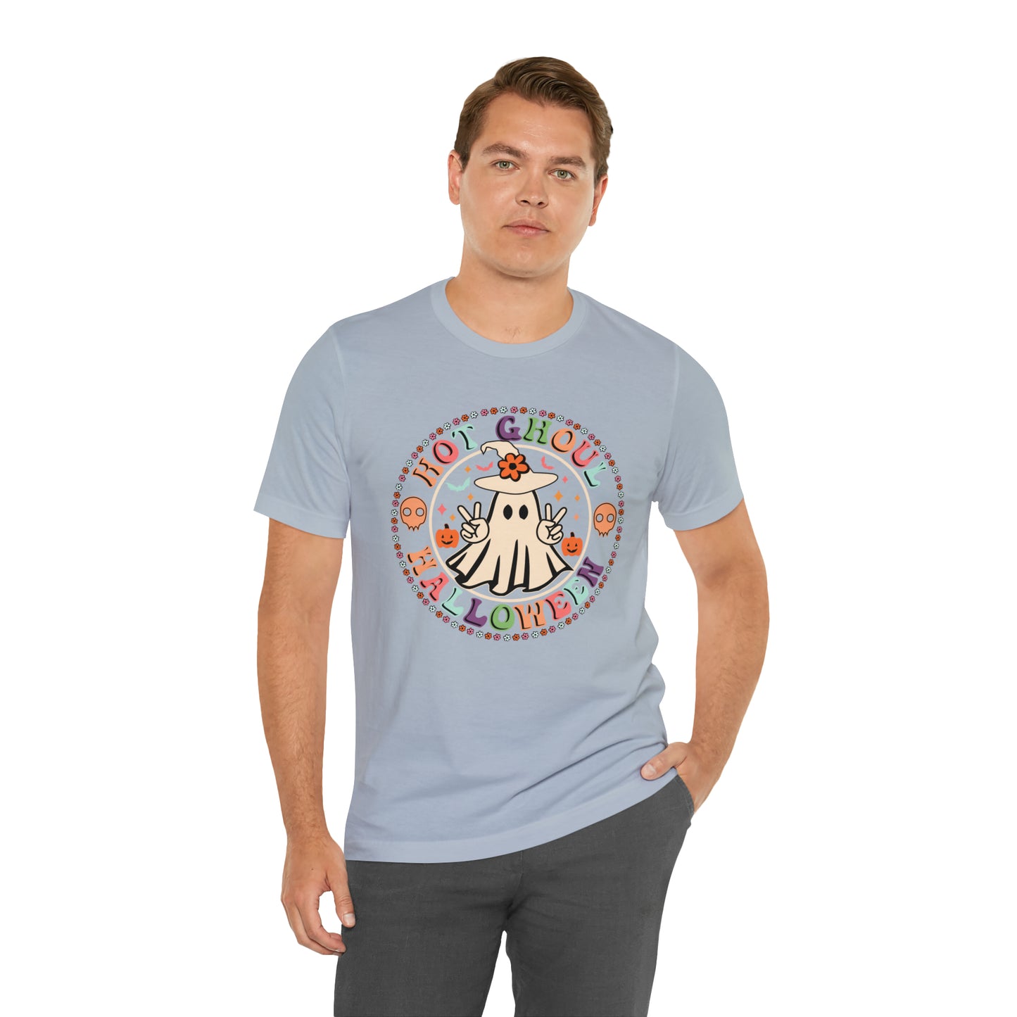 Lets Go Ghouls Shirt, Spooky Season Tee, Retro Halloween Cowgirl Shirt, Cowgirl Halloween Shirt, Vintage Ghost Shirt, T765