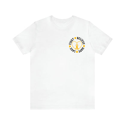 Childhood Cancer Football Shirt, Cancer Survivor Gift, Motivational Shirt, Cancer Fighter Support Shirt, Cancer Warrior, T675