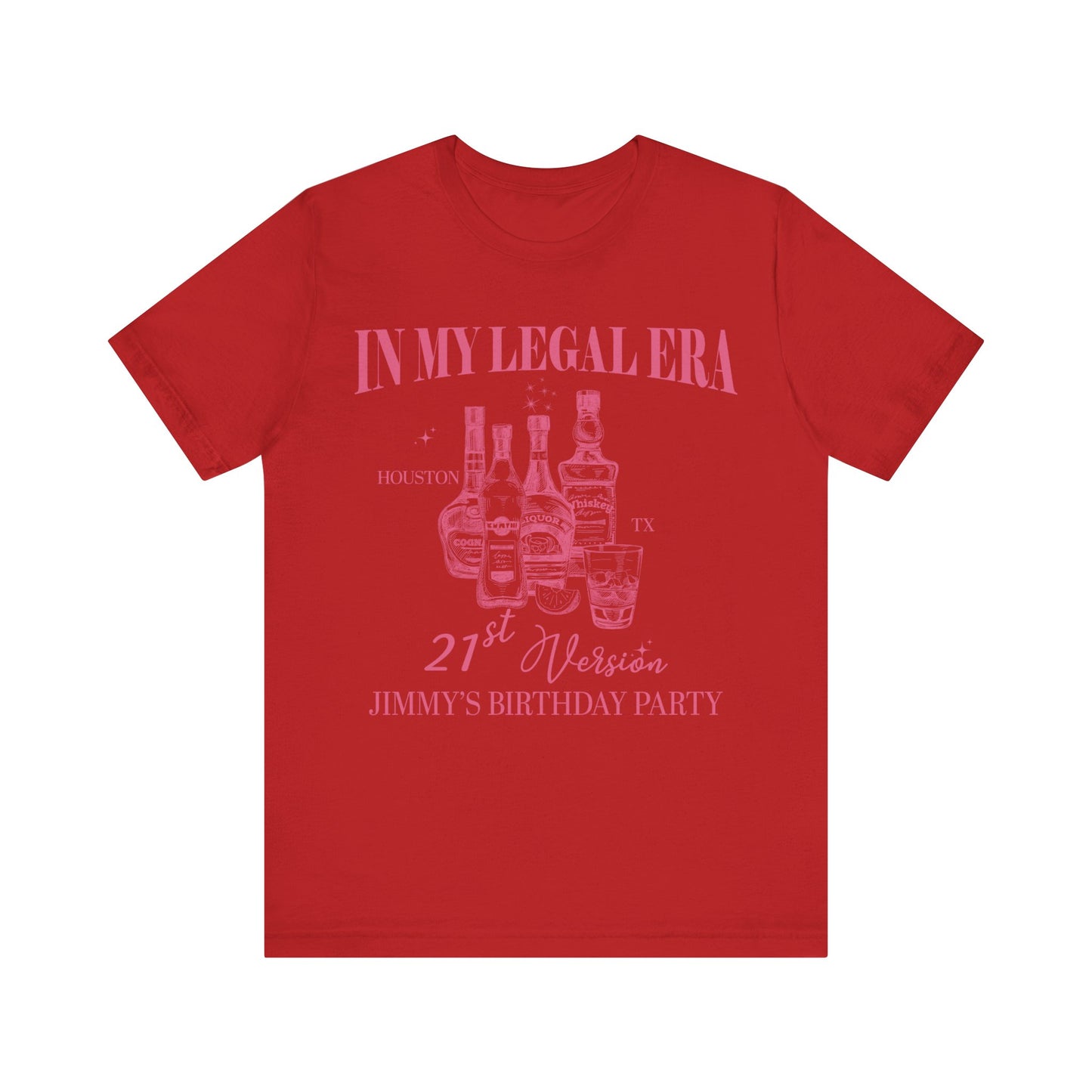 21st Birthday Shirt, In My Legal Era Shirt, Funny 21st Birthday Shirts, Gift for 21st Birthday, 21st Birthday Shirts for Group, T1567