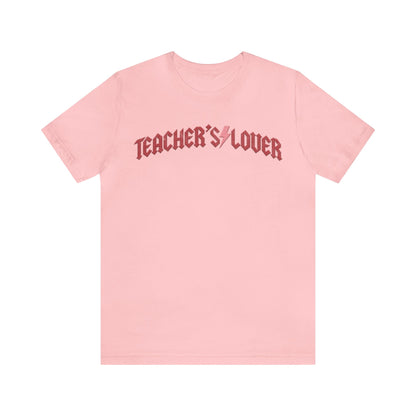 Retro Teacher's Lover Shirt, Valentine's Day Shirt, Pink Valentines Day Teacher Shirts, Valentine for Teacher's Lover Gift, T1311