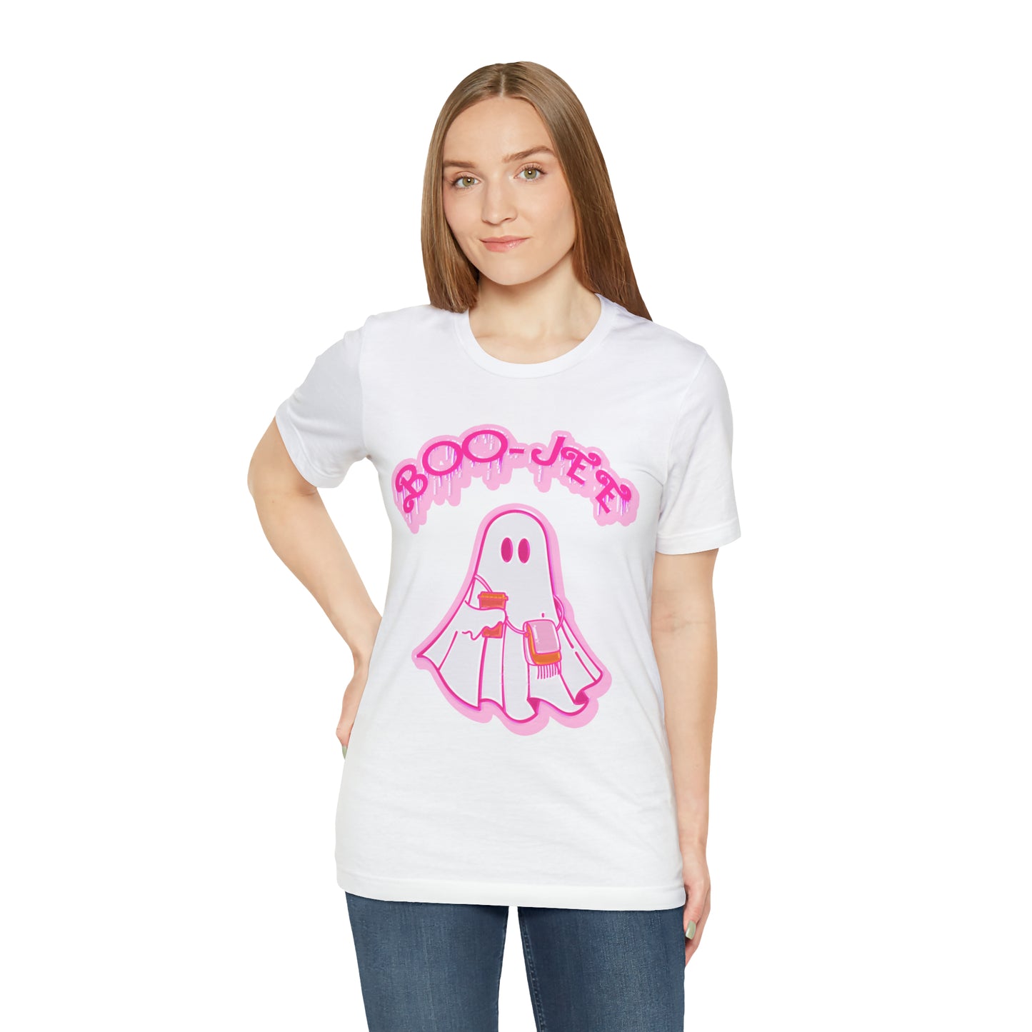 Boo Jee Shirt, Pink Ghost Boo Jee Shirt, Spooky Ghost Shirt, Spooky Season Ghost Shirt, Spooky Vibes Shirt, Halloween Ghost Shirt, T835