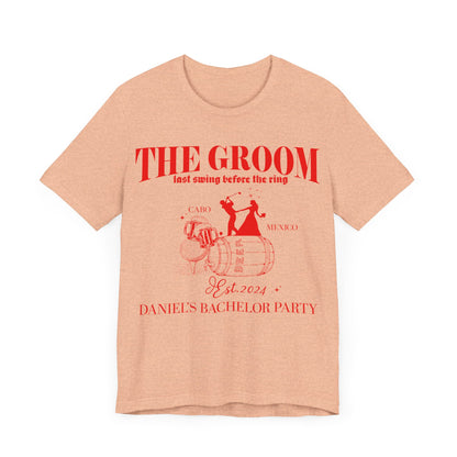 The Groom Bachelor Party Shirts, Groomsmen Shirt, Custom Bachelor Party Gifts, Group Bachelor Shirt, Golf Bachelor Party Shirt, 12 T1605