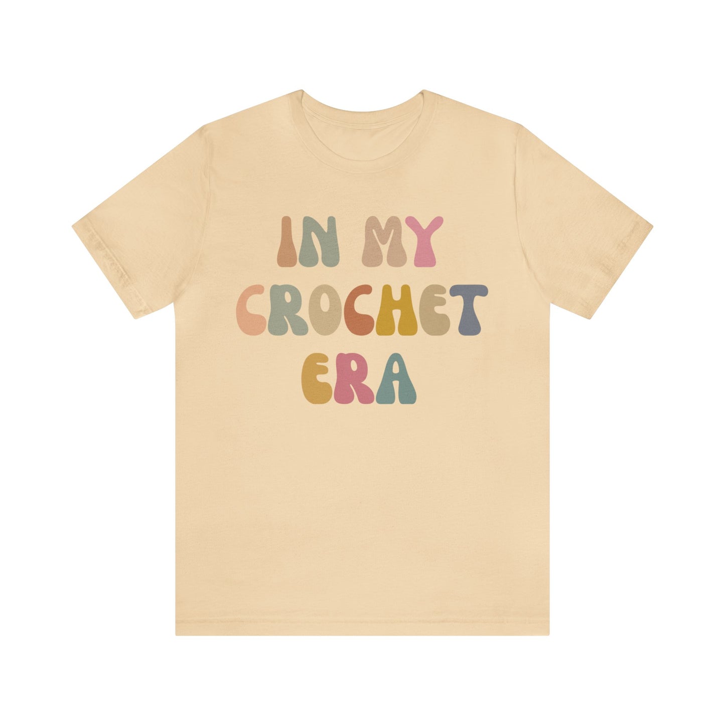 In My Crochet Era Shirt, Shirt for Women, Gift for Crochet Lover, Crochet Lover Shirt, Knitting Lover Shirt, Crafter Mom Shirt, T1166