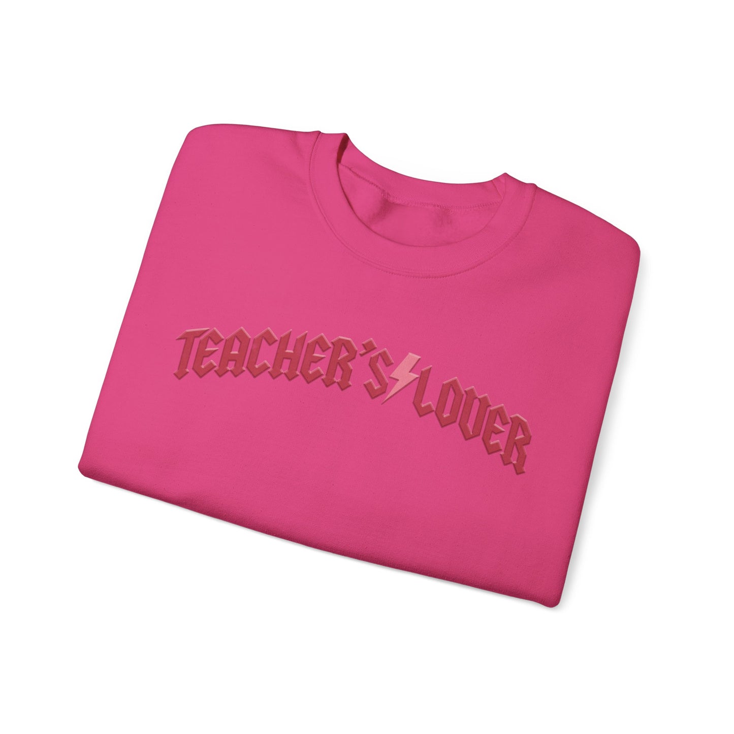 Retro Teacher's Lover Sweatshirt, Valentine's Day Sweatshirt, Pink Valentines Day Teacher Shirts, Valentine for Teacher's Lover Gift, SW1311