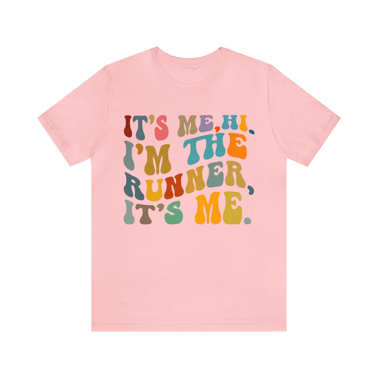 It's Me Hi I'm The Runner It's Me Shirt, Gift for Marriage Runner, Wedding Party Shirt, Retro Runner Shirt, Wedding Runner Shirt, T969