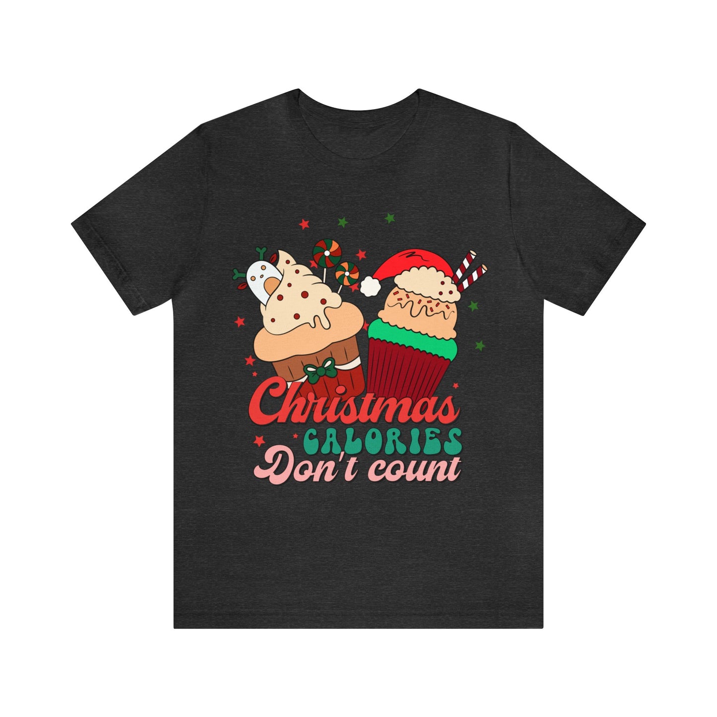 Christmas Calories Don't Count Shirt, Funny Christmas Shirt, Christmas Gift, Xmas calories shirt, Christmas calories, T871